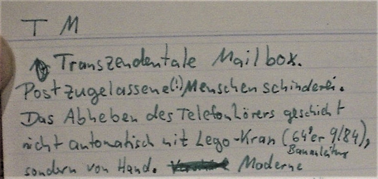 Re: Frage zu LEGO-Kran und Wau Holland :: LEGO bei 1000steine ...